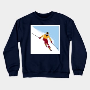 Skiing Crewneck Sweatshirt